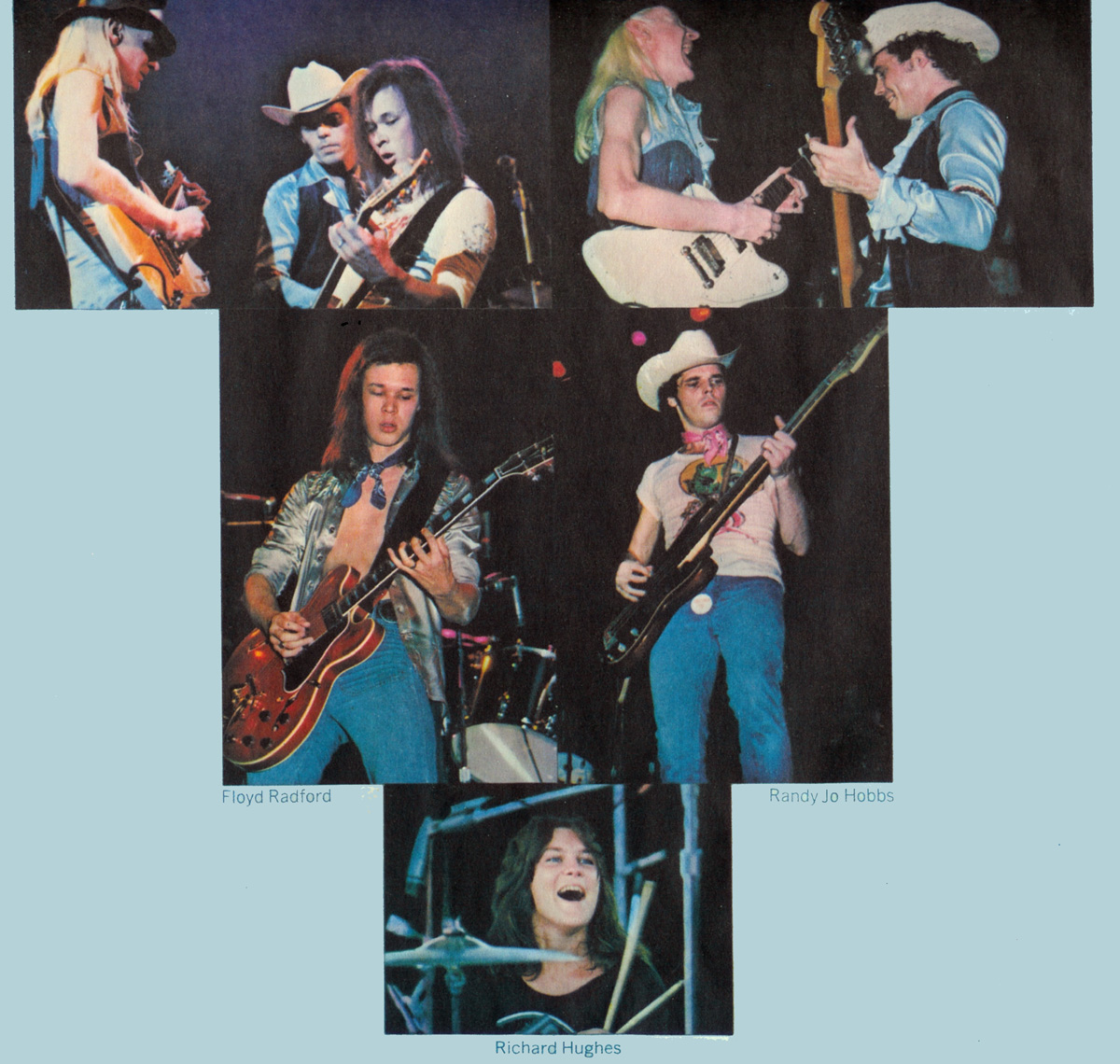 JOHNNY WINTER - Captured Live back cover